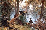 Morning in the Pine-tree Forest by Ivan Shishkin